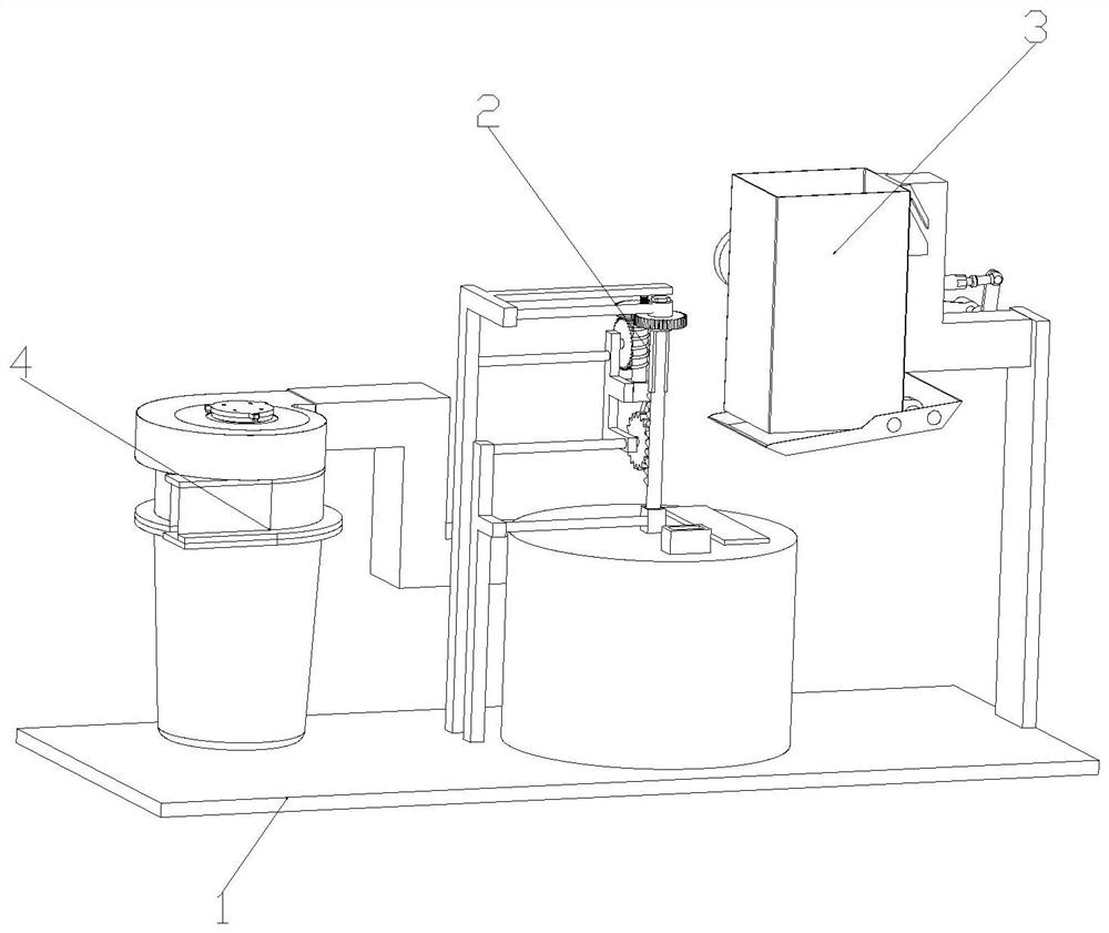 Desulfurization treatment device and treatment process thereof