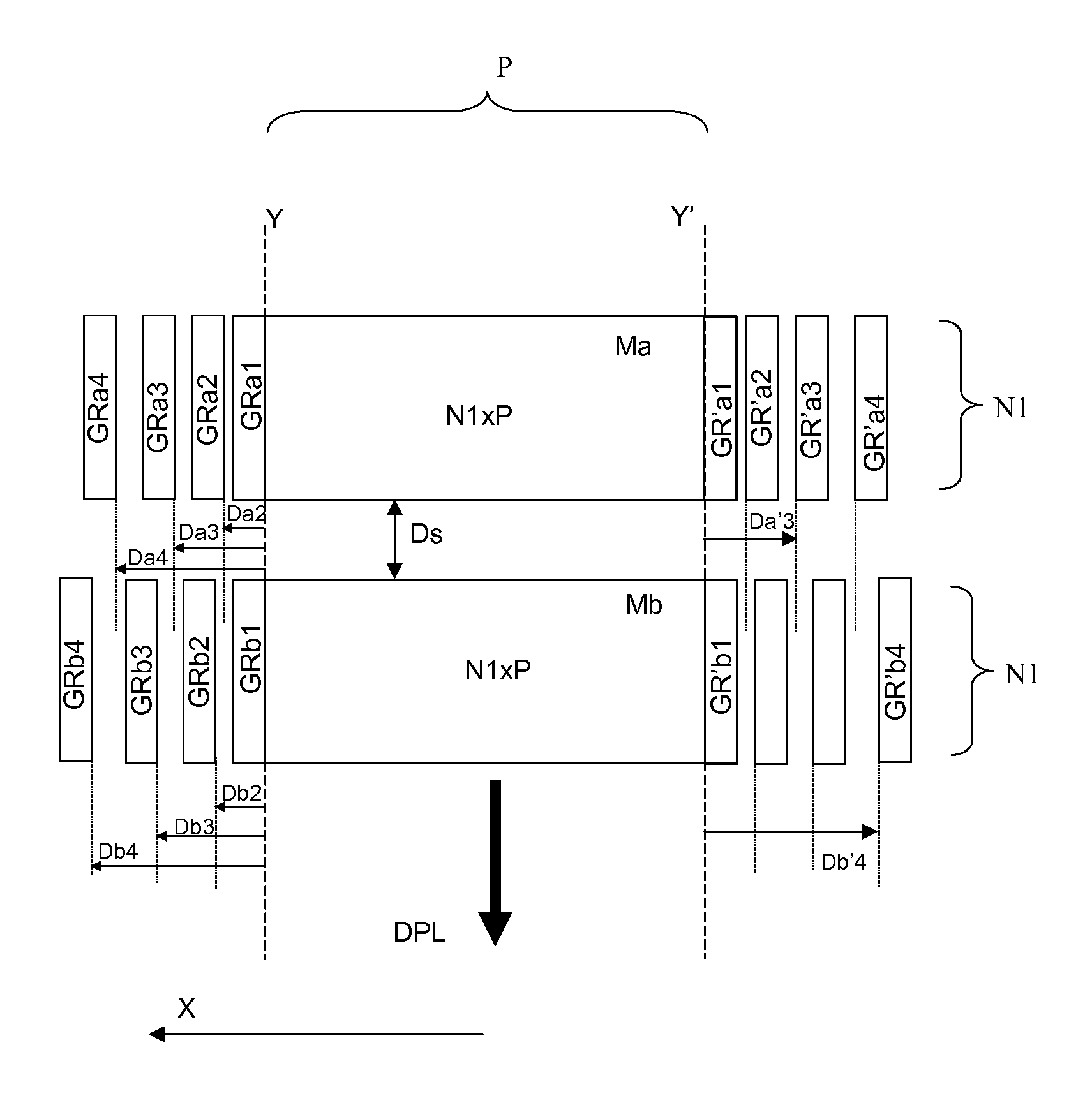 Time delay integration image sensor with detection of travelling errors