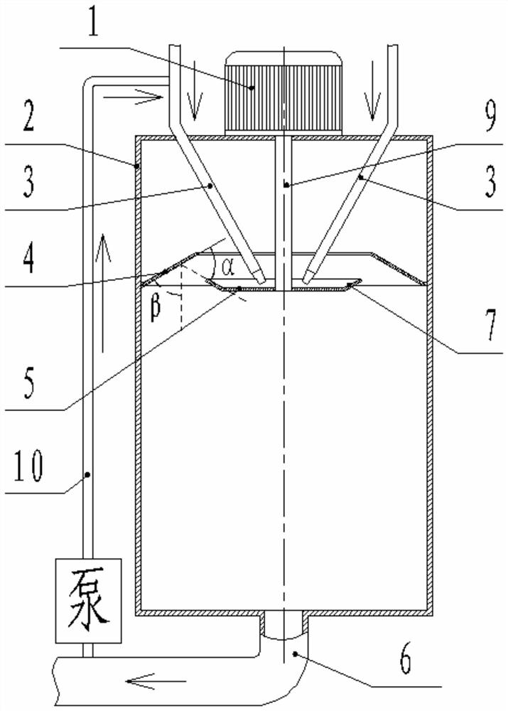 Sedimentation type cyclic fermentation device