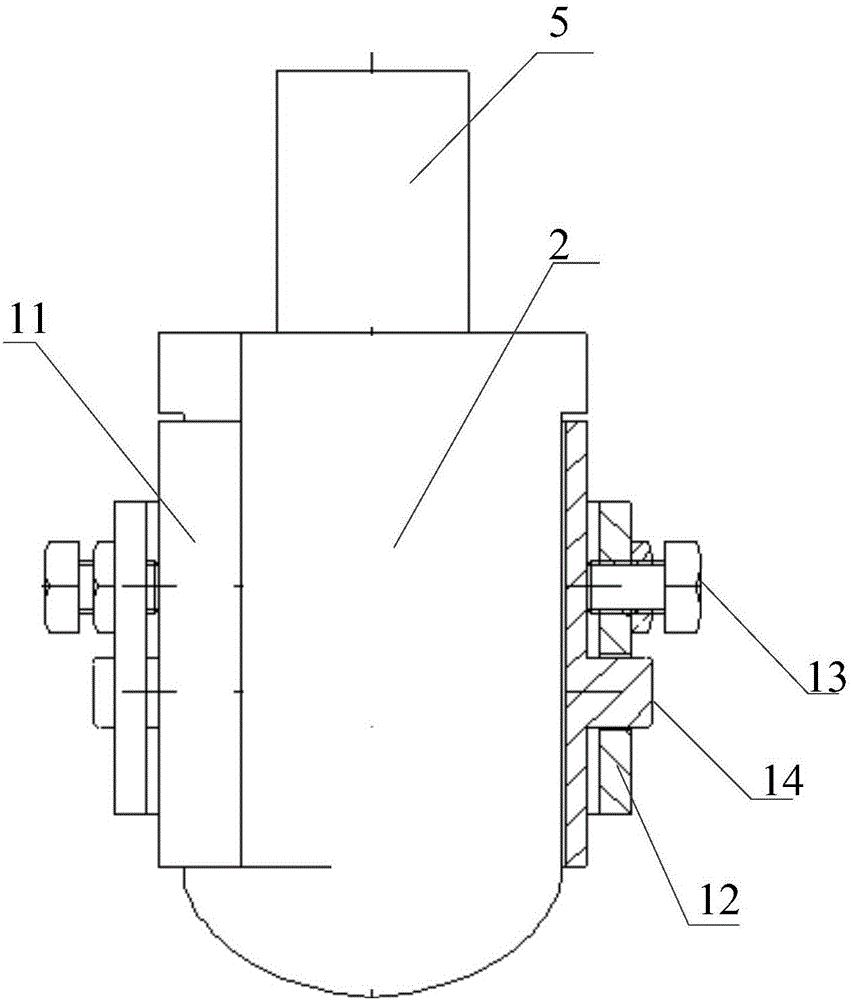 Collecting sliding ring grinding device built in electric device and electric device