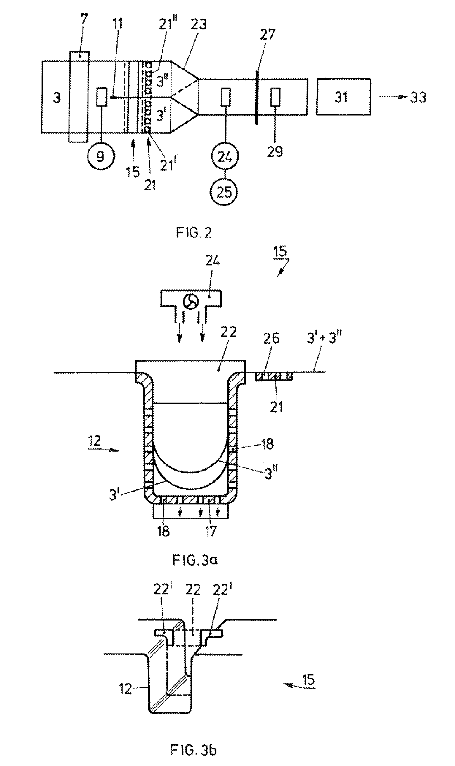 Device for cutting paper webs