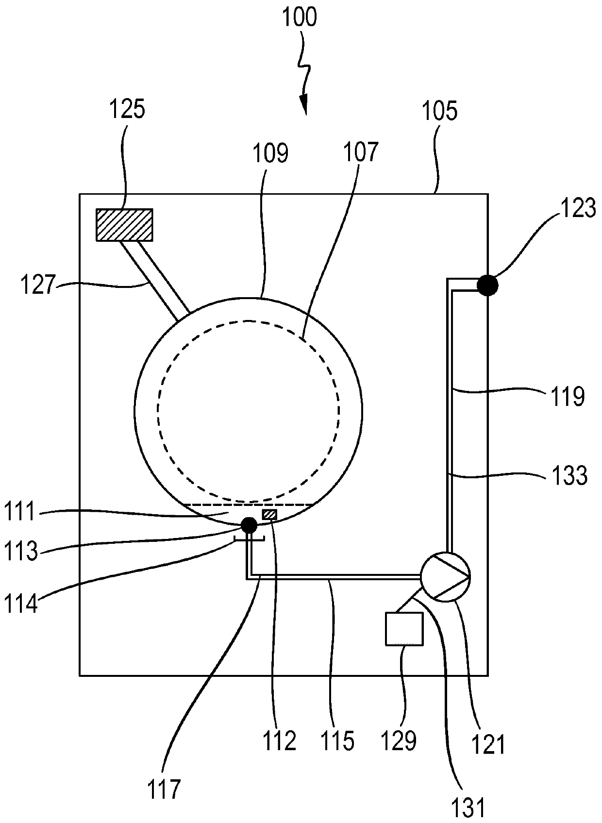 Laundry care appliance with lye pump