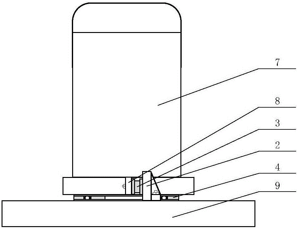 Online synchronous test device and method for dynamic/static torque of motor