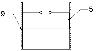 Metal forging stamping device