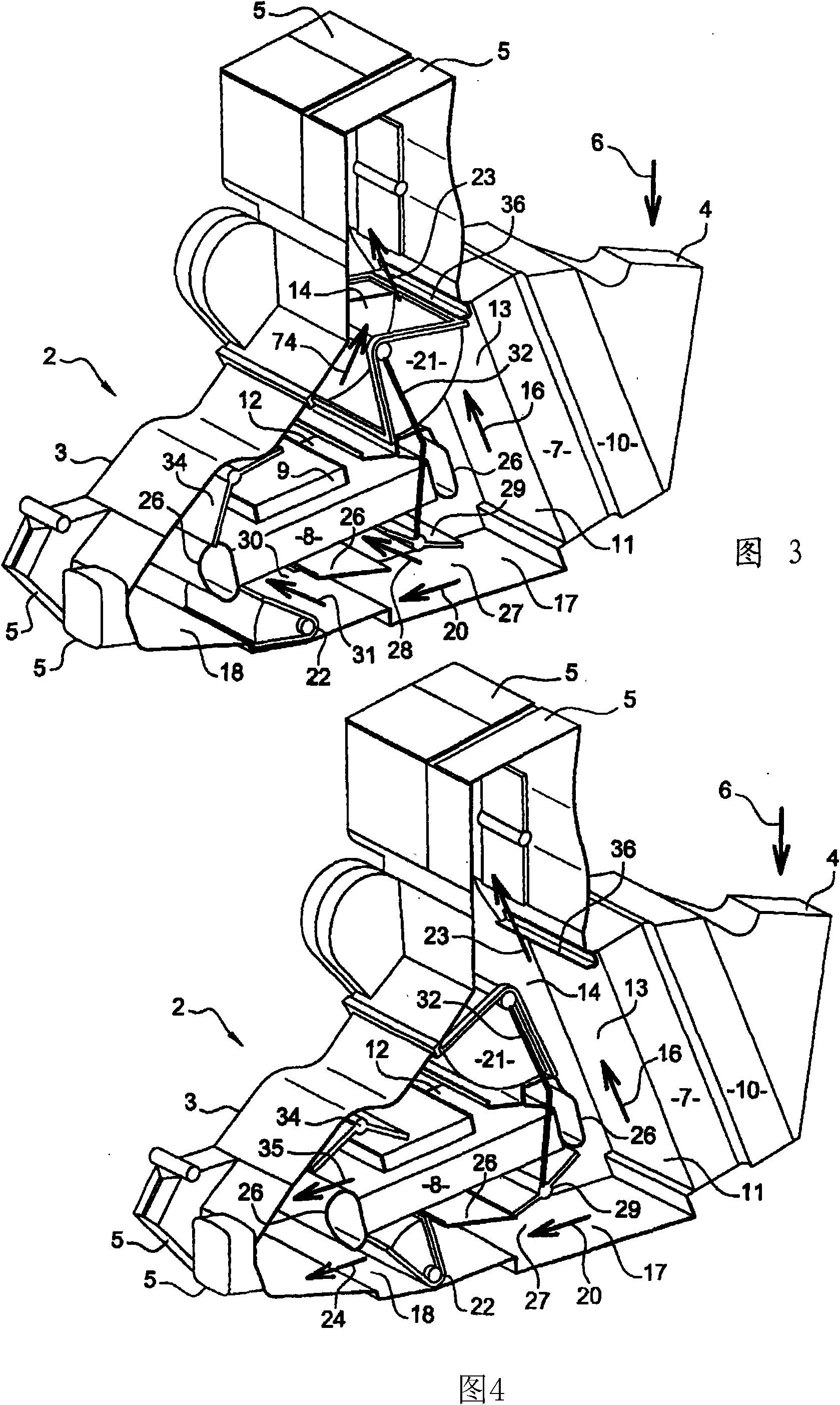 Air mixing device and heating, ventilation and/or air-conditioning installation equipped with the same