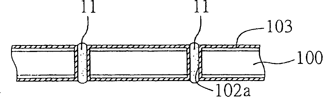 Circuit board structure and its manufacture method