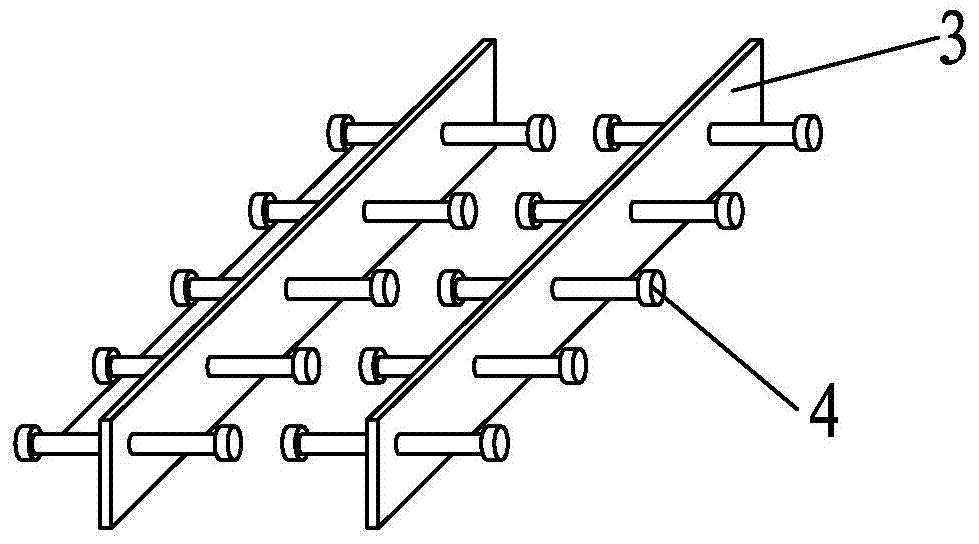 A shear-resistant pull-out connector