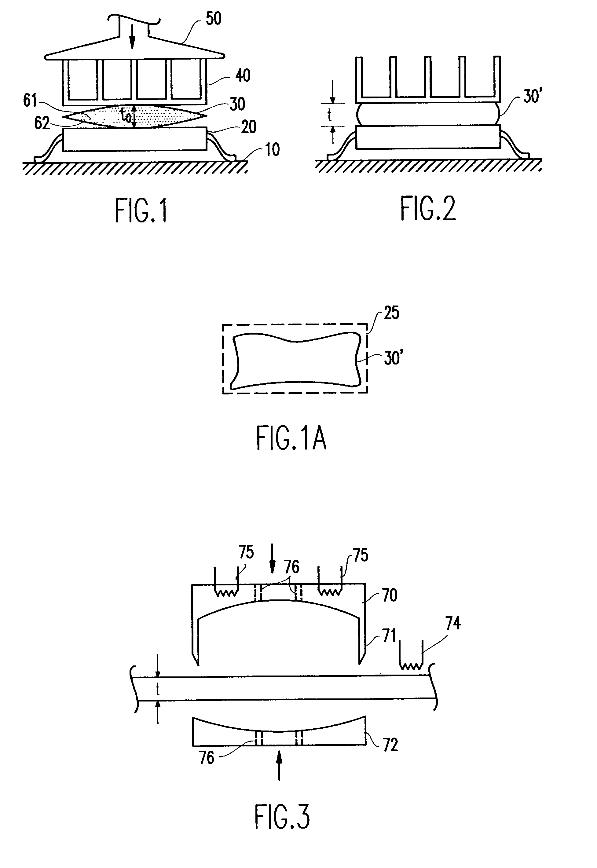 Thermoplastic adhesive preform for heat sink attachment