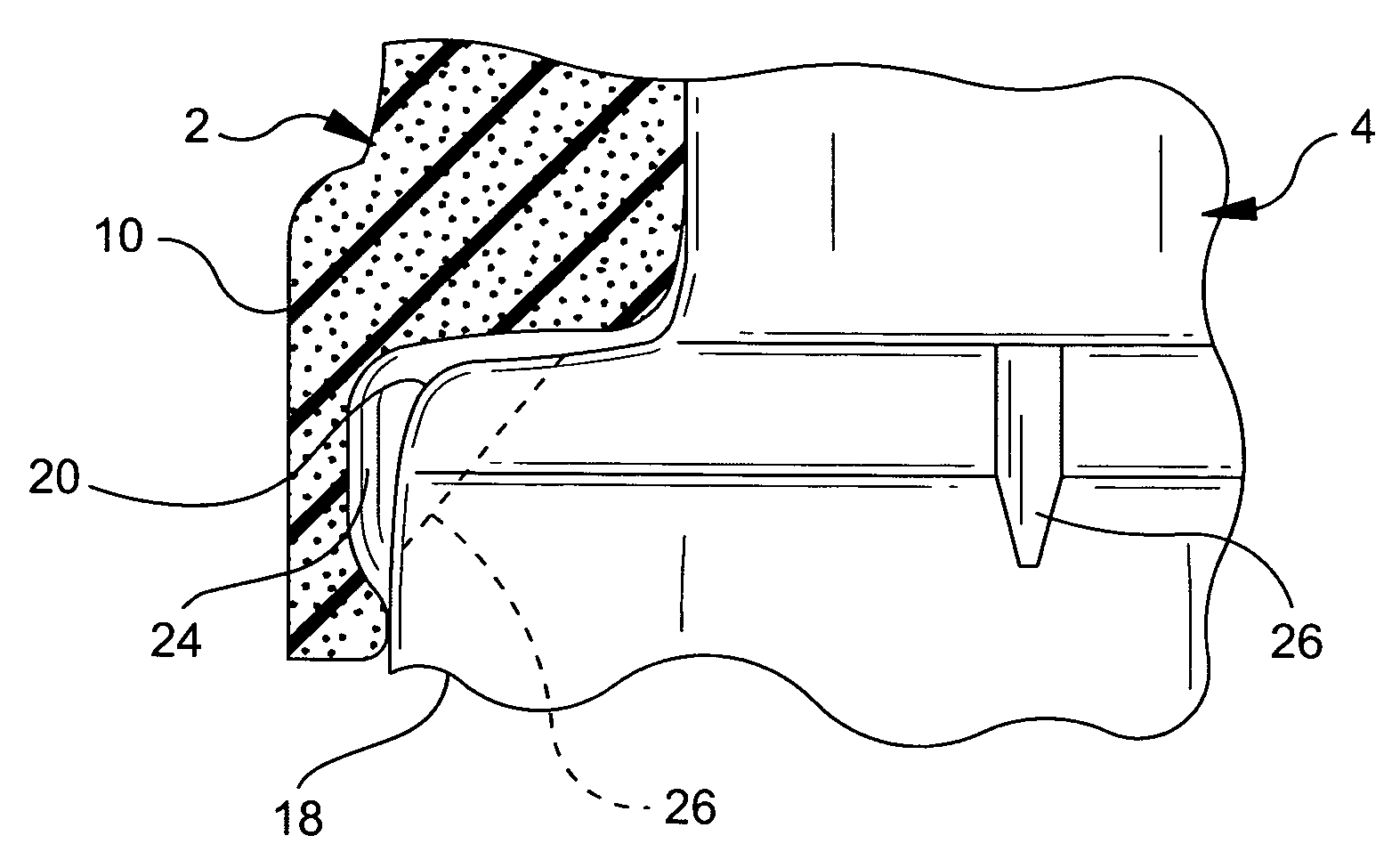 Separable electrical connector assembly
