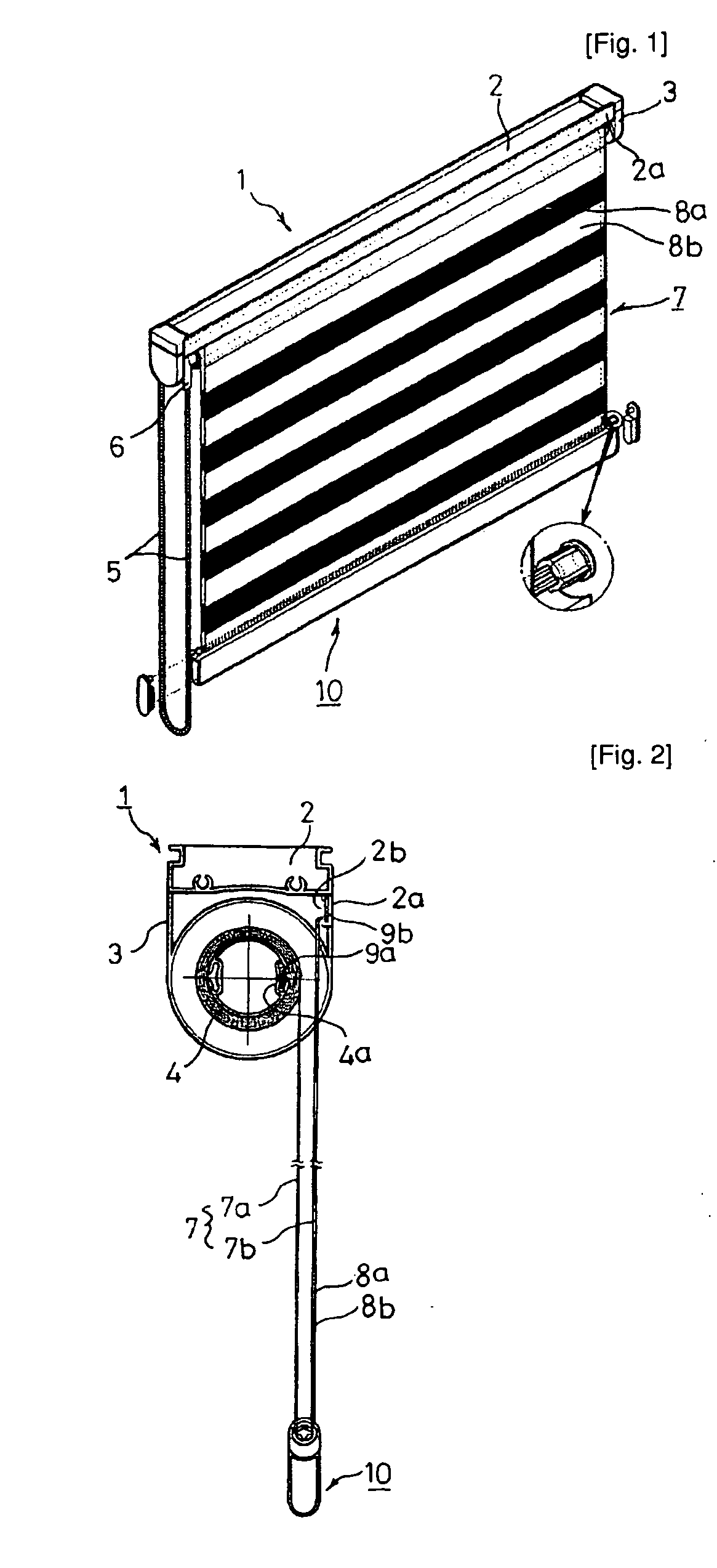 Blinds for adjusting illumination made of thick material