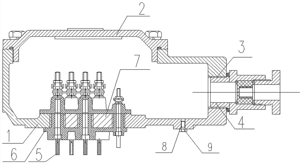 Explosion-proof type junction box