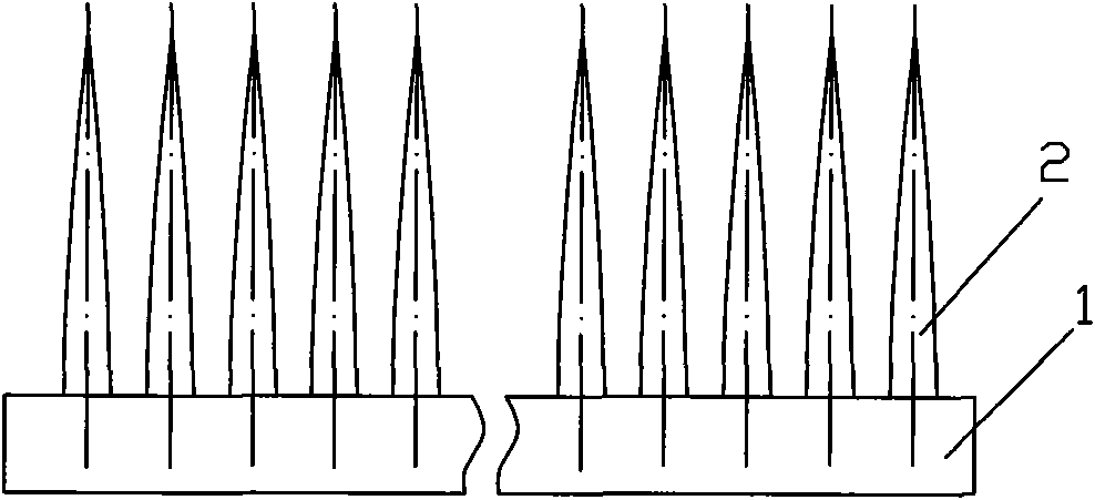 Needle bed for textile machine