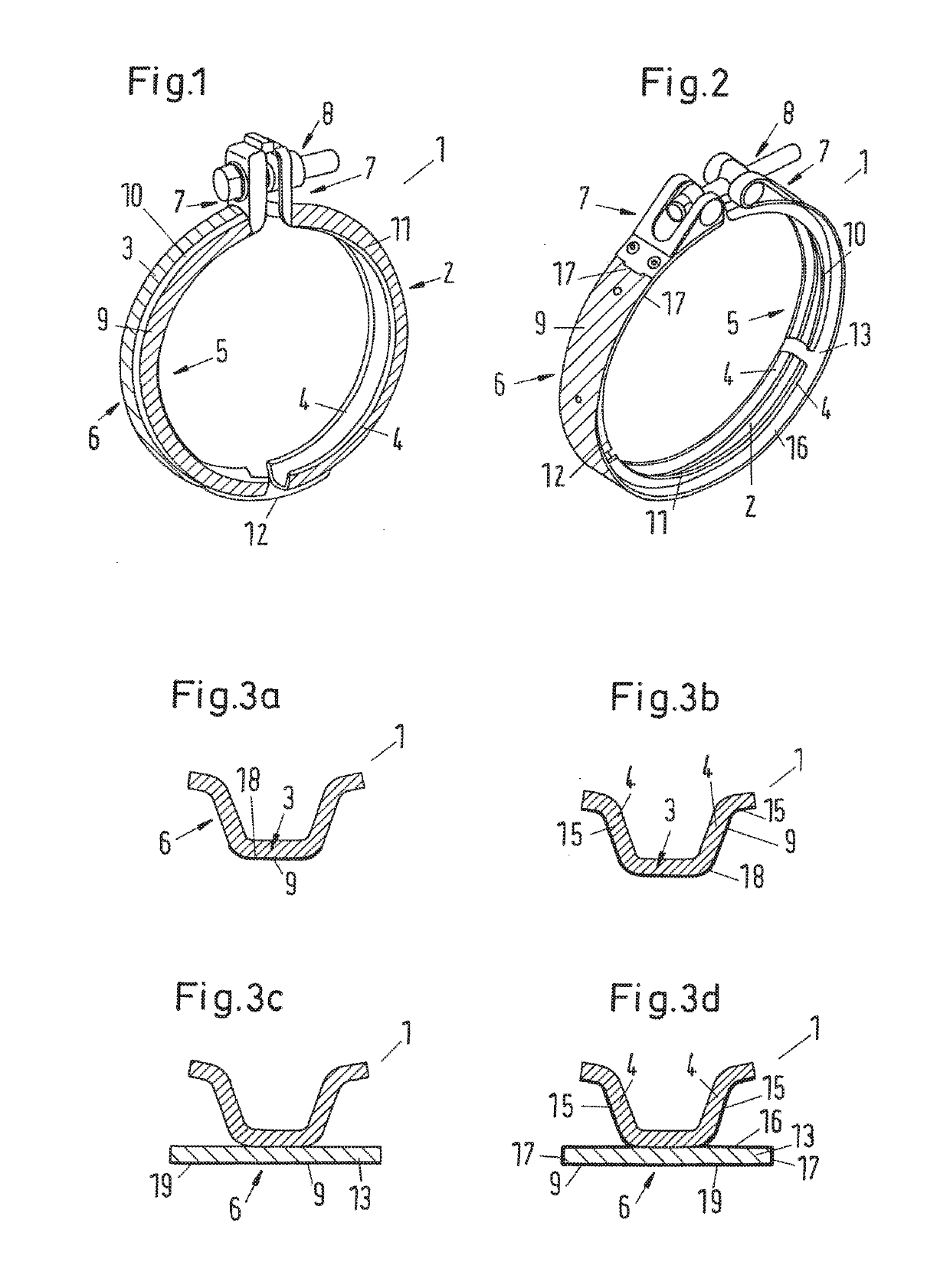 Clip Having A Thermal Insulation Layer