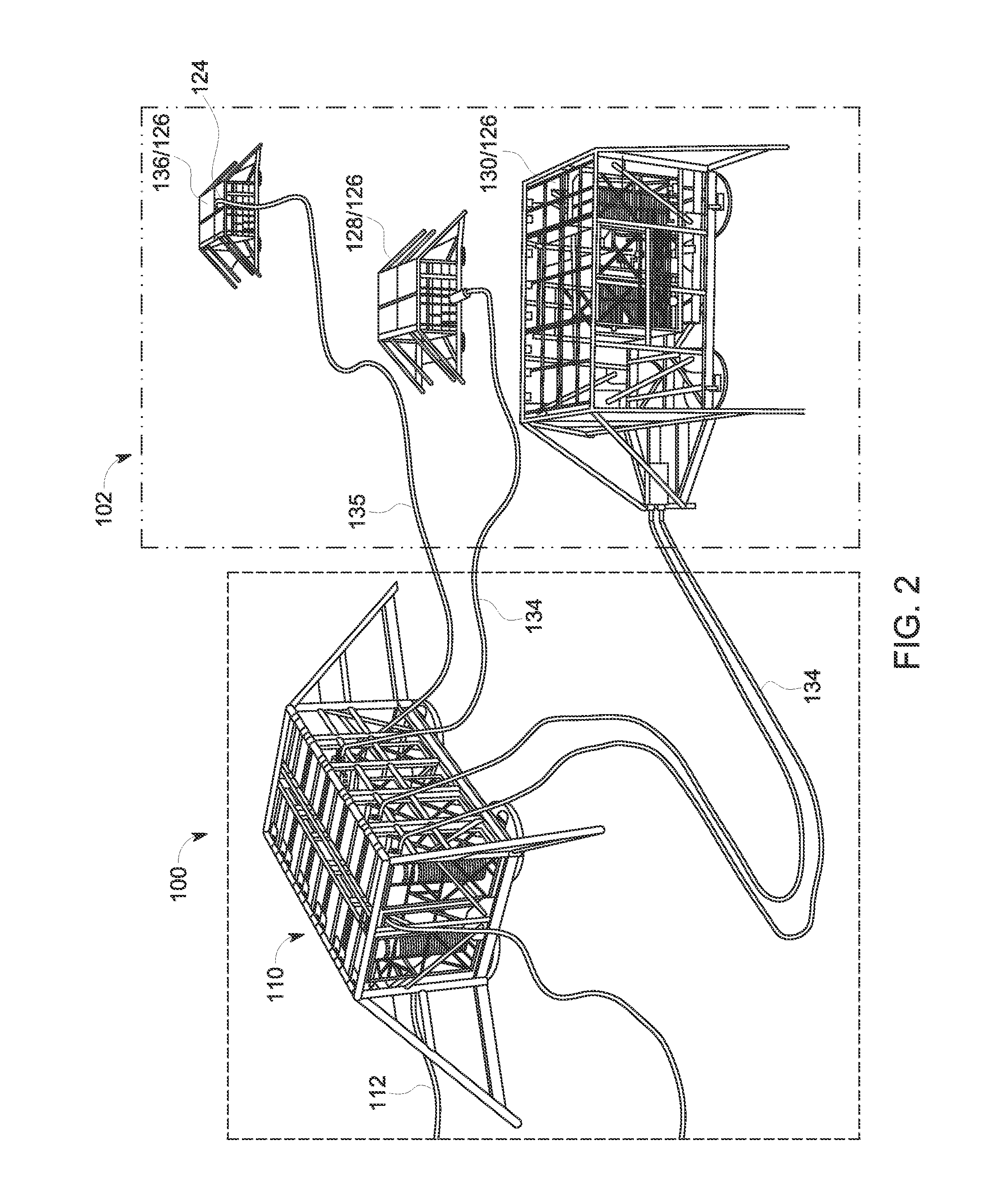 Submersible power distribution system and methods of assembly thereof