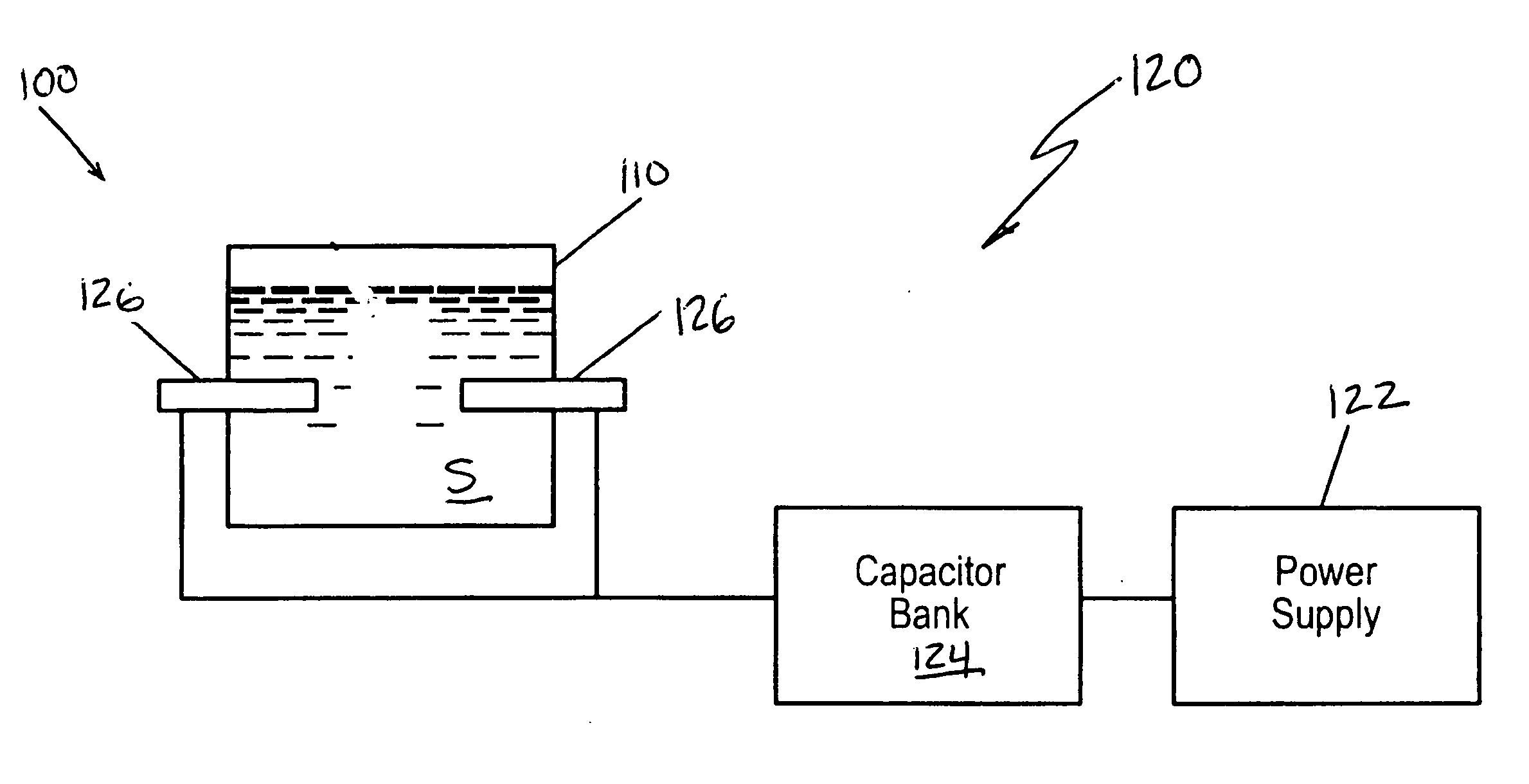 Spark-induced consolidation of sludge