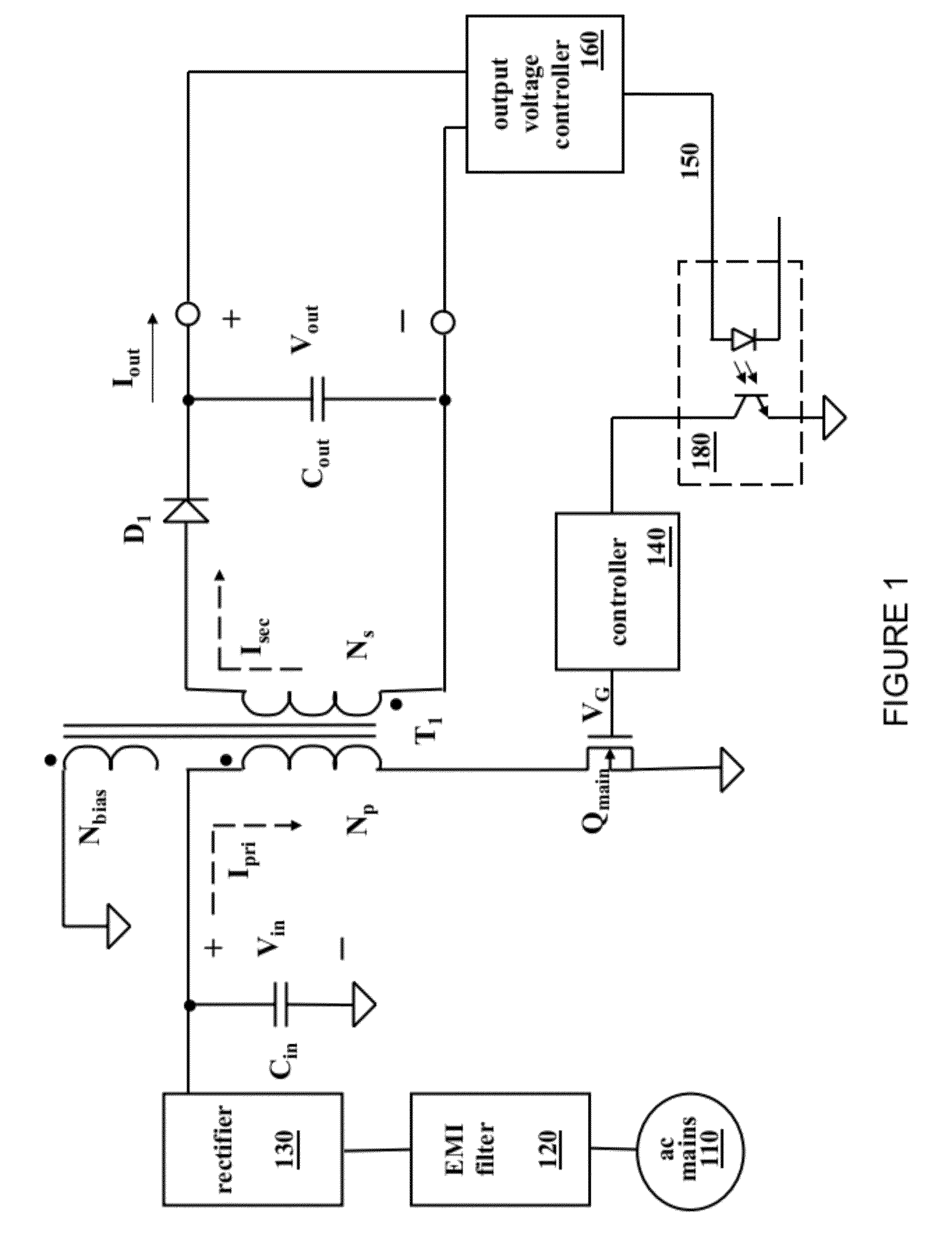 Power converter with reduced power dissipation