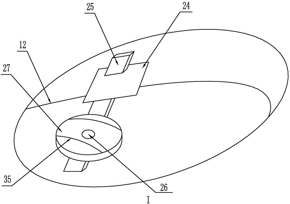 Laser discus core strength training and sports information feedback monitoring device