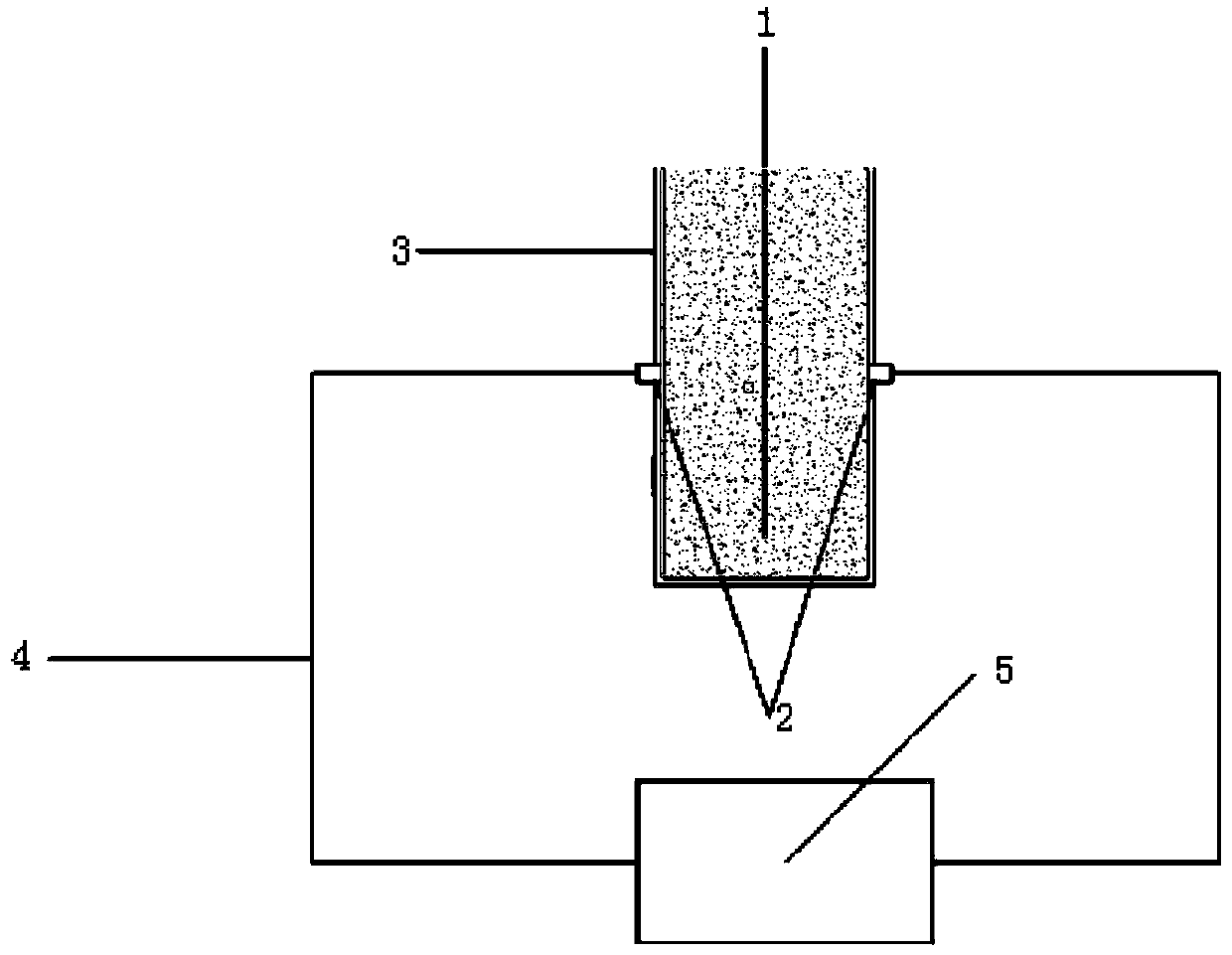 Method for detecting concrete slump through sound waves