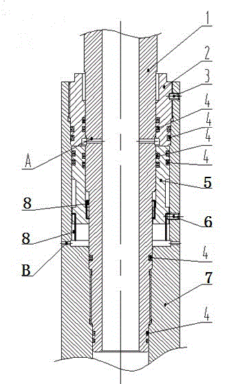 A hydraulically activated reverse buckle and throw away mechanism