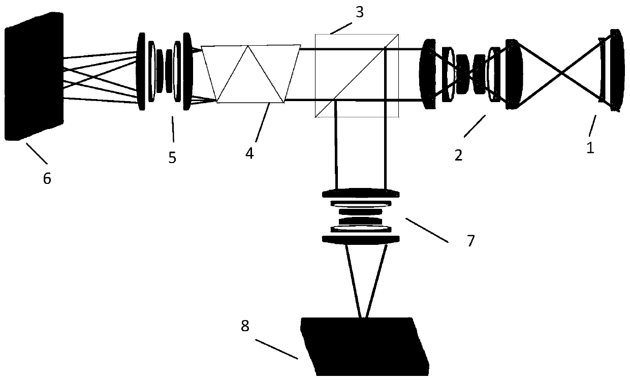 Real-time detection system for sparse target spectrum