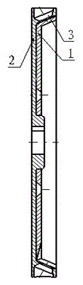 Vertical seeding disc for gravity filling