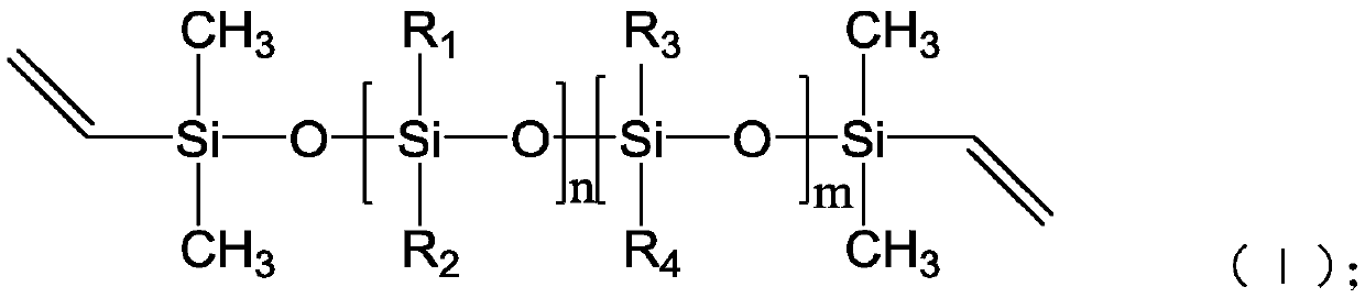 Organic silica gel with high refractive index and preparation method thereof