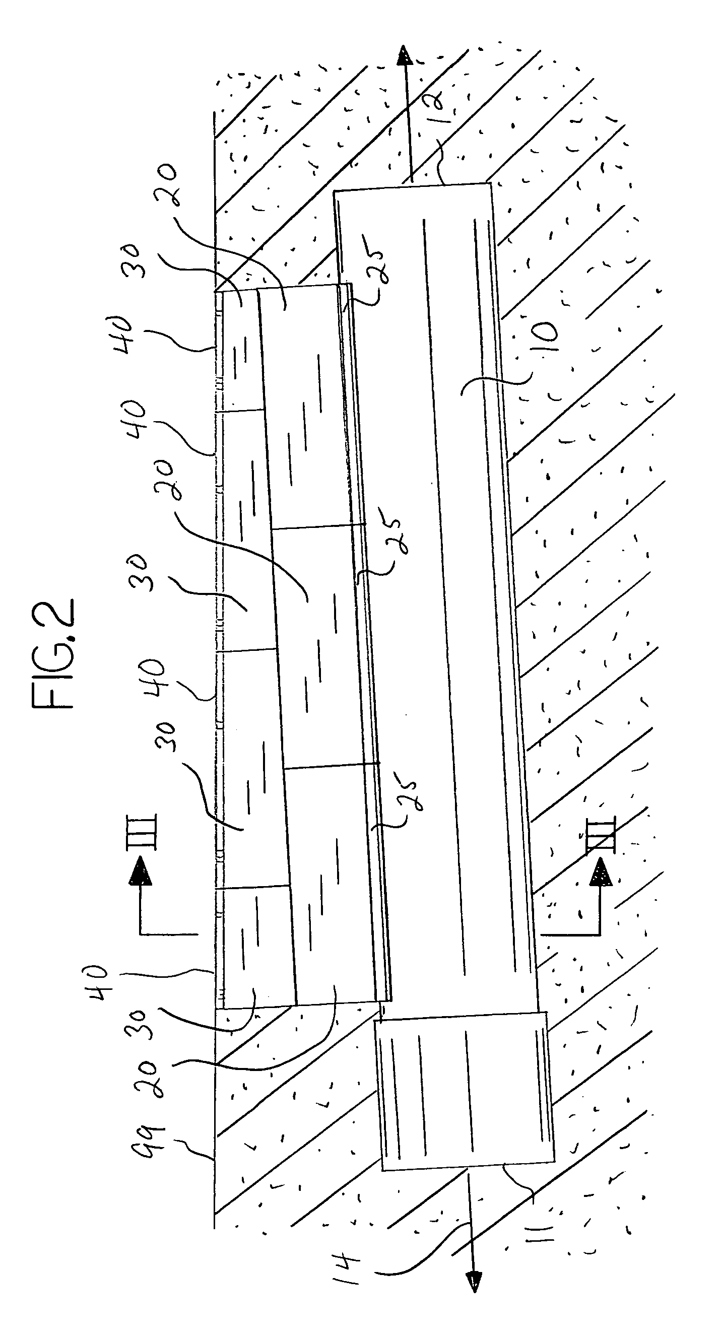 Modular slotted drain assembly