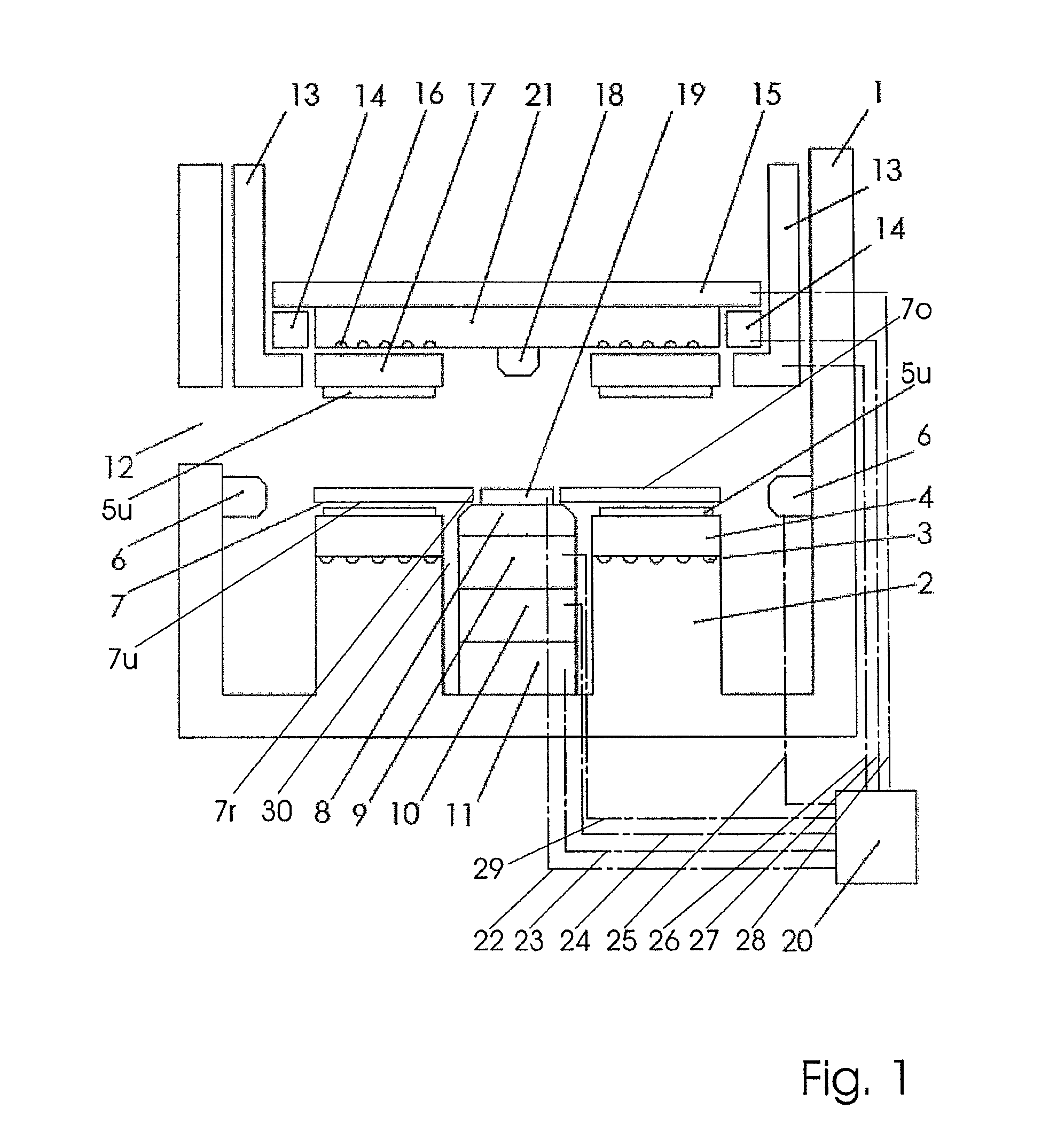 Method and device for producing a nanopatterned disc