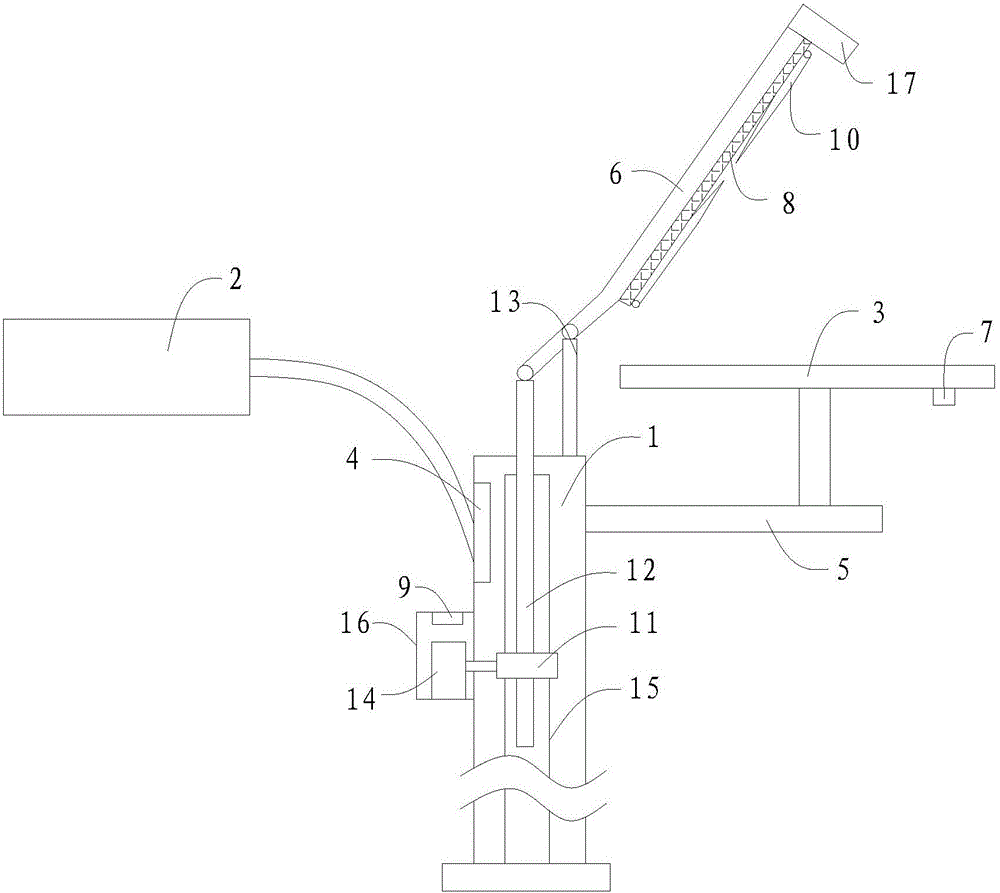 Waterproof solar street lamp with high light energy conversion rate