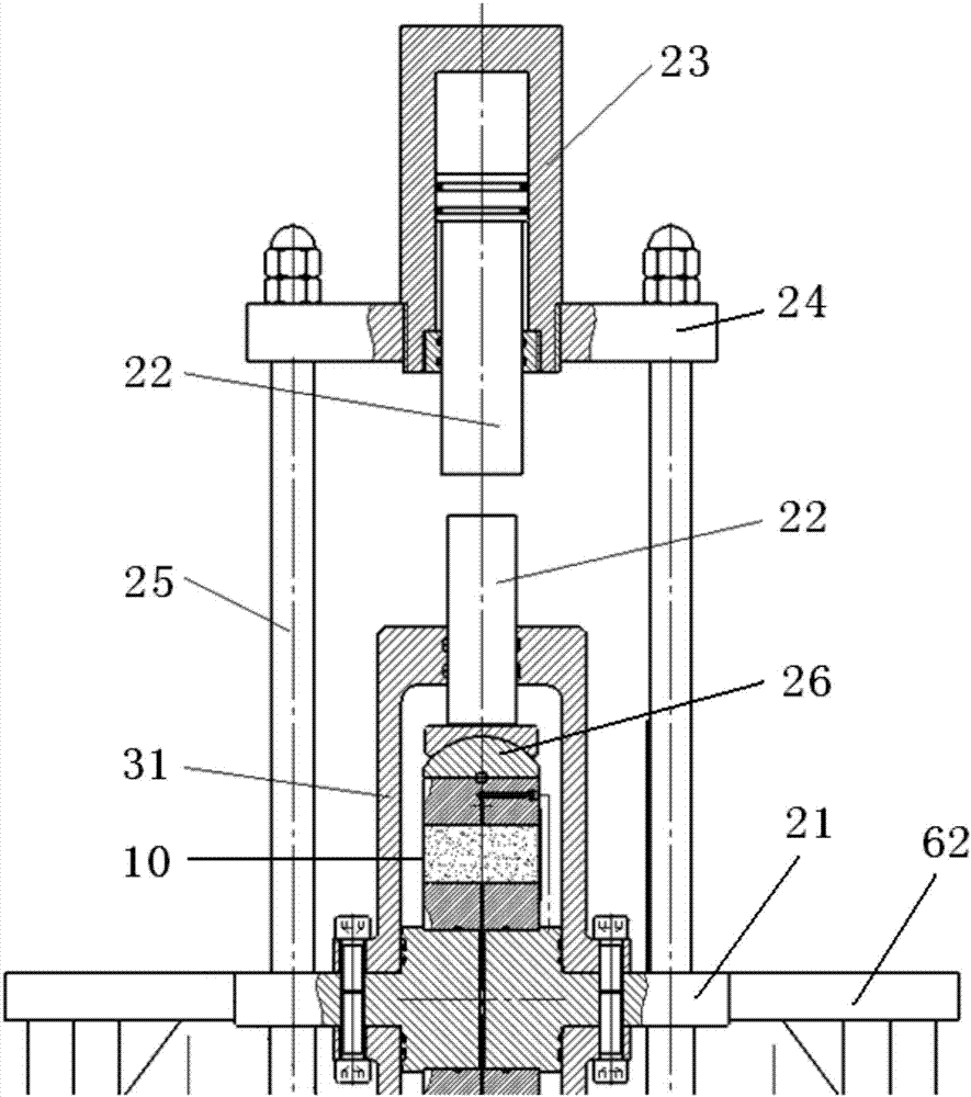 Experimental device for combined mining of coal bed gas of multiple coal beds