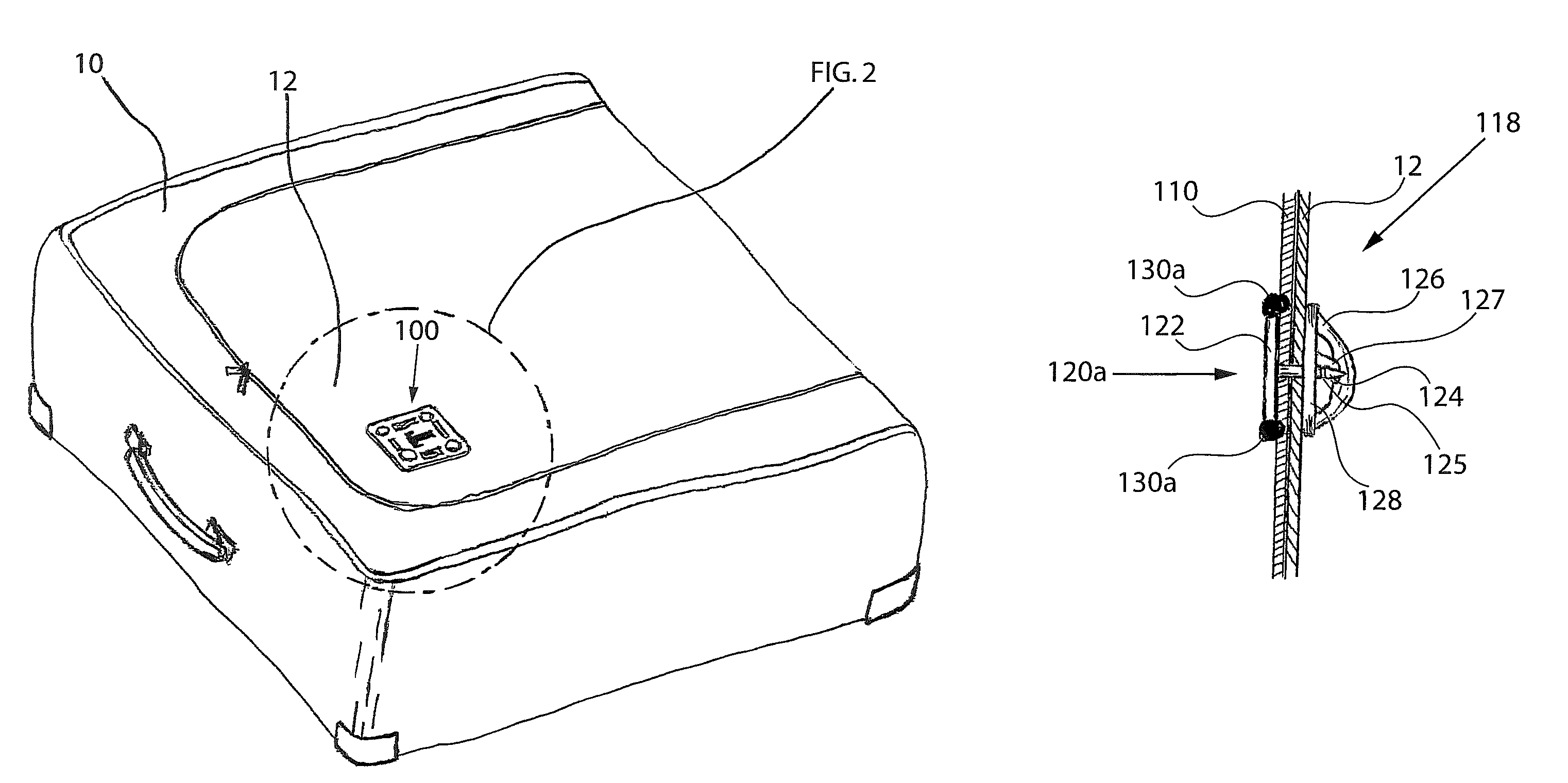 Luggage identification apparatus and method