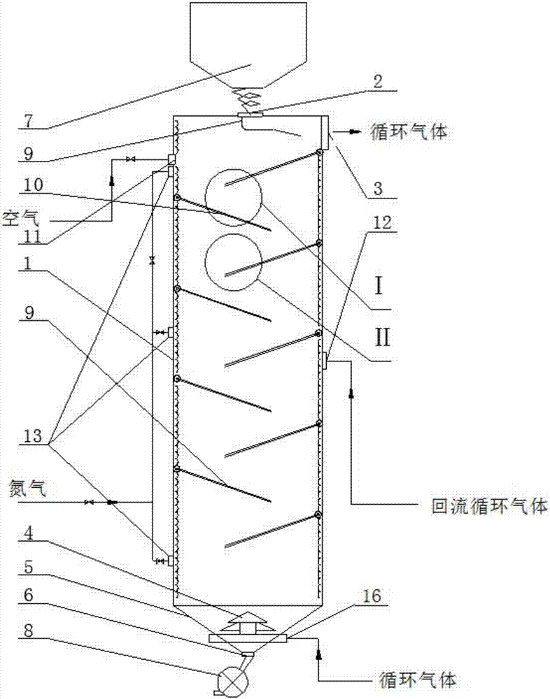 Box-type waste heat recovering device of sintered ores