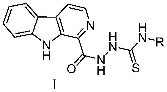 Pityriacitrin alkaloid derivative containing acylthiourea structure as well as preparation method and application of pityriacitrin alkaloid derivative