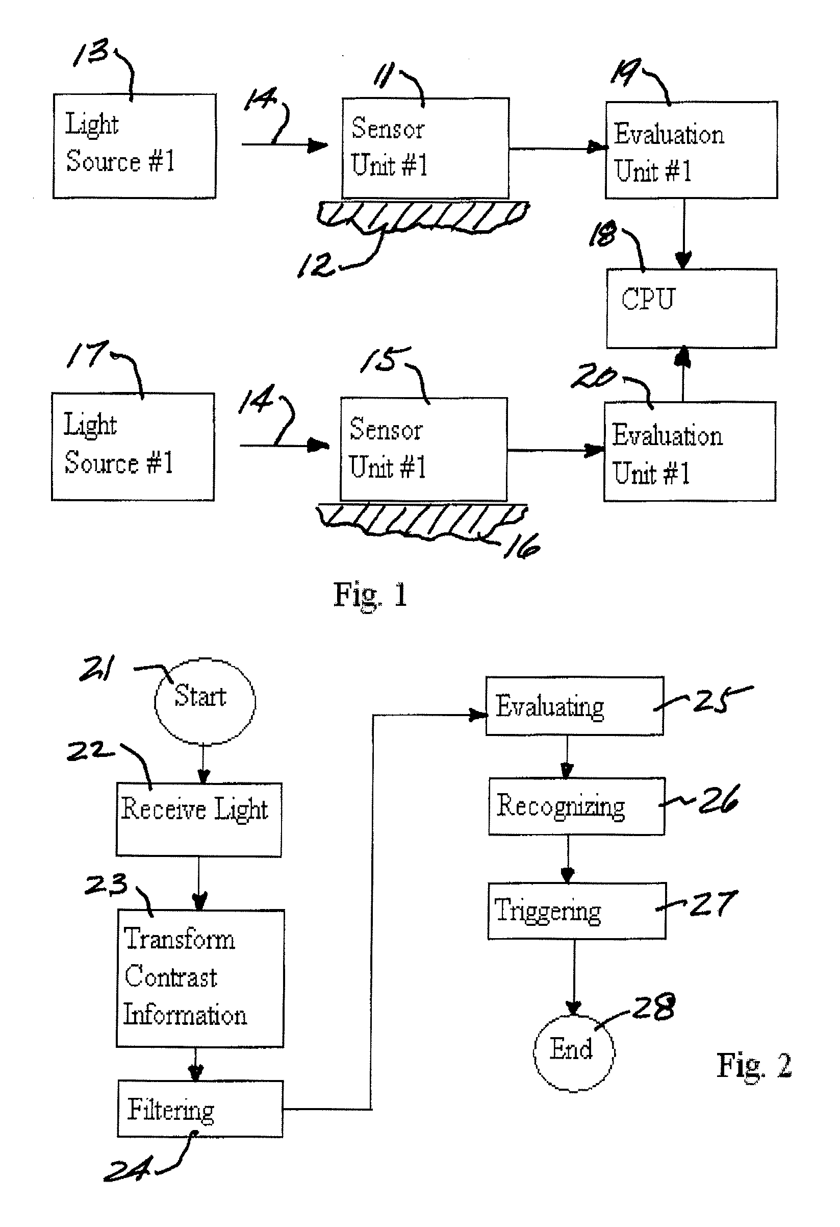 Monitoring device and method for monitoring an elevator system