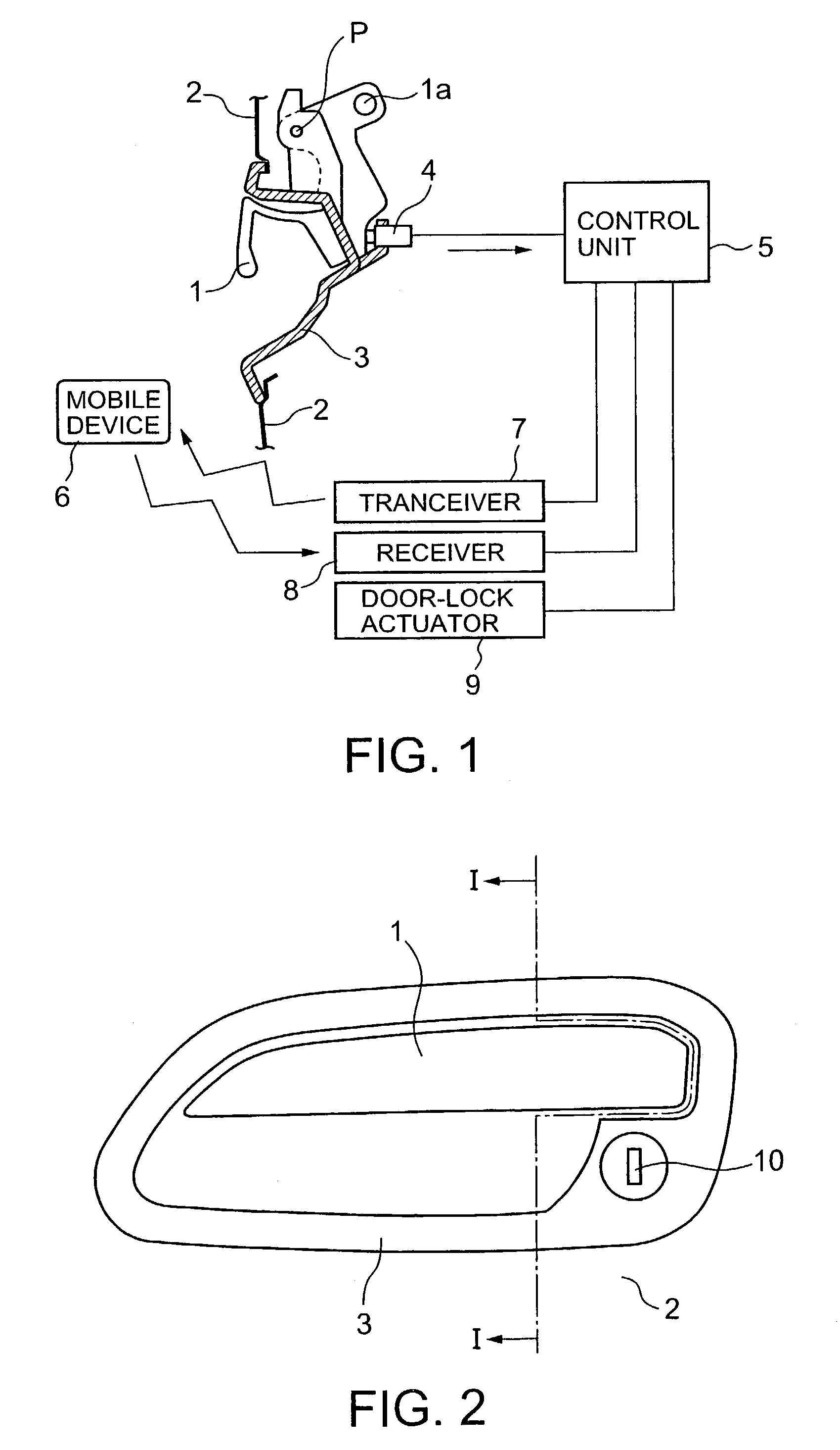 Key-less entry system for vehicle