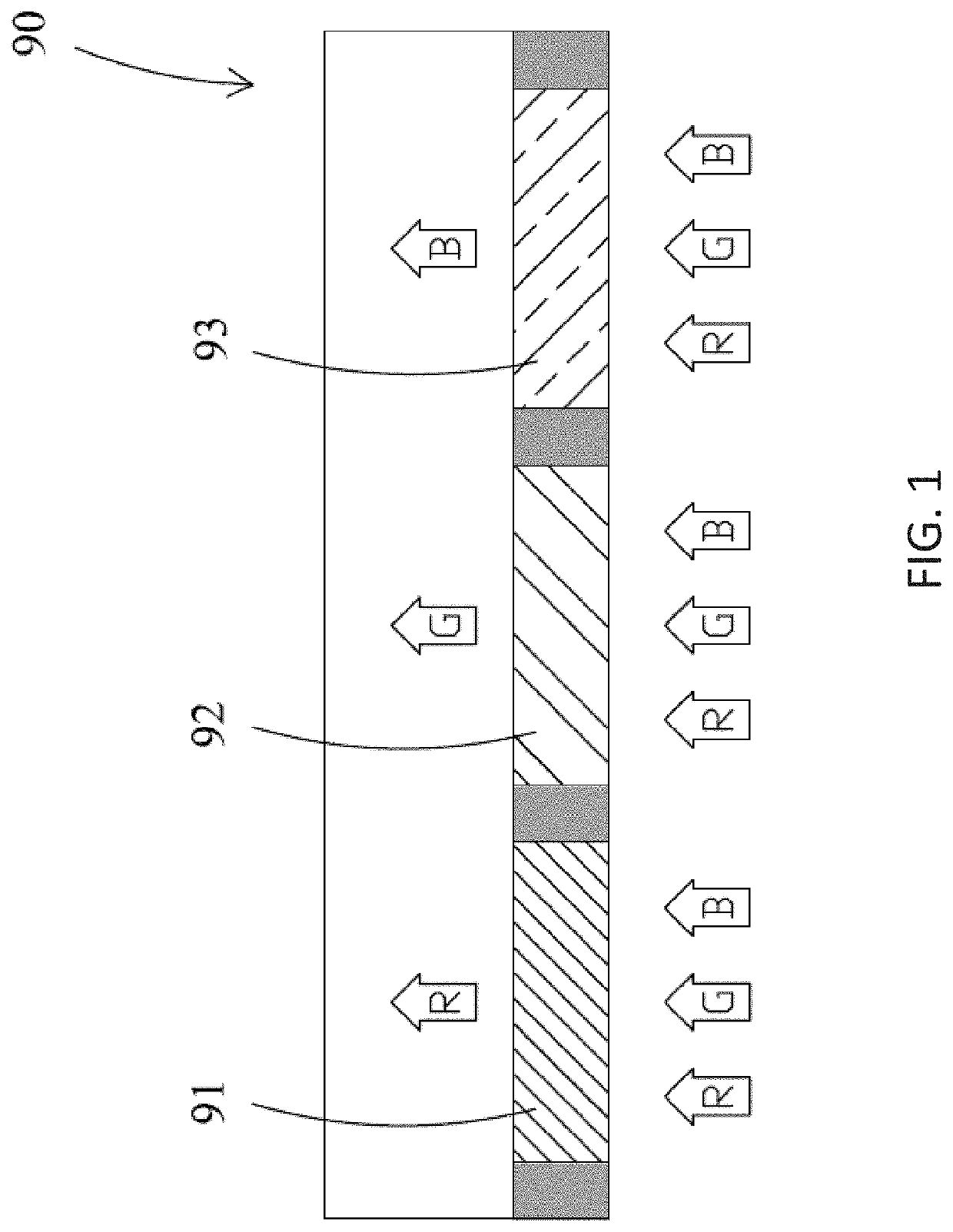 Photoluminescent display device and method for manufacturing the same