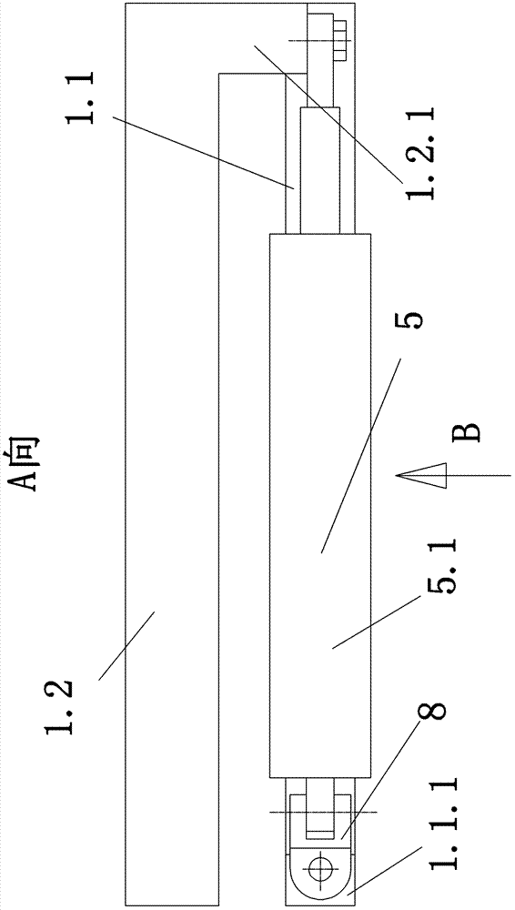 Automobile collision simulation trolley device