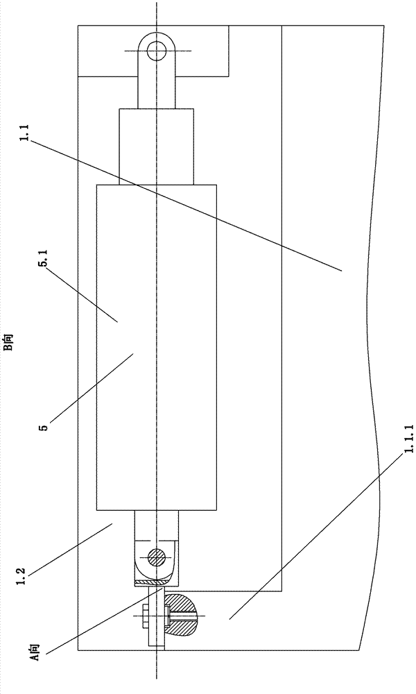 Automobile collision simulation trolley device