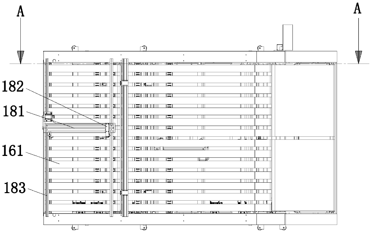 Transverse folding mechanism of full-automatic towel folding machine and process thereof