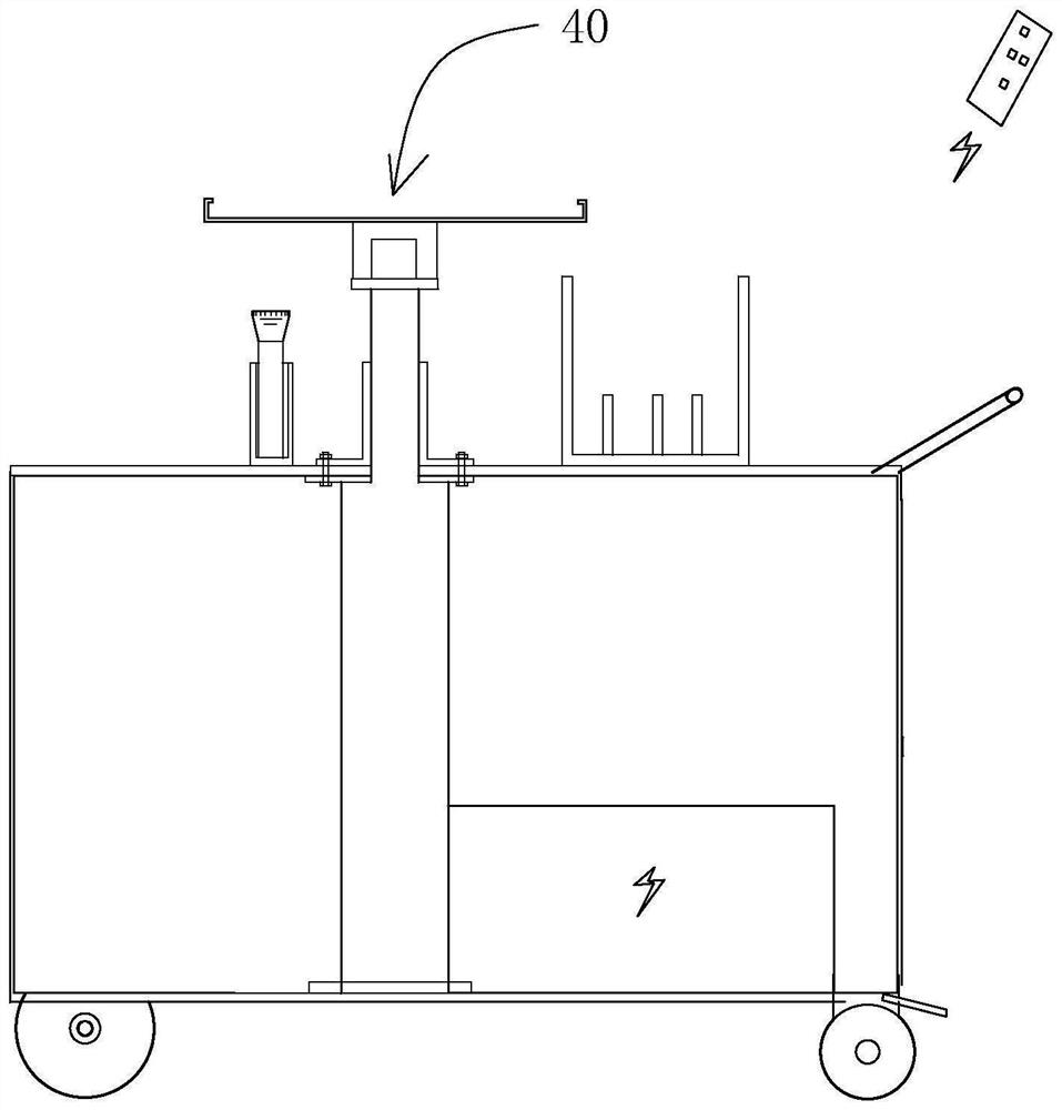 Remote control electric vehicle hook multifunctional operation machine and use method thereof