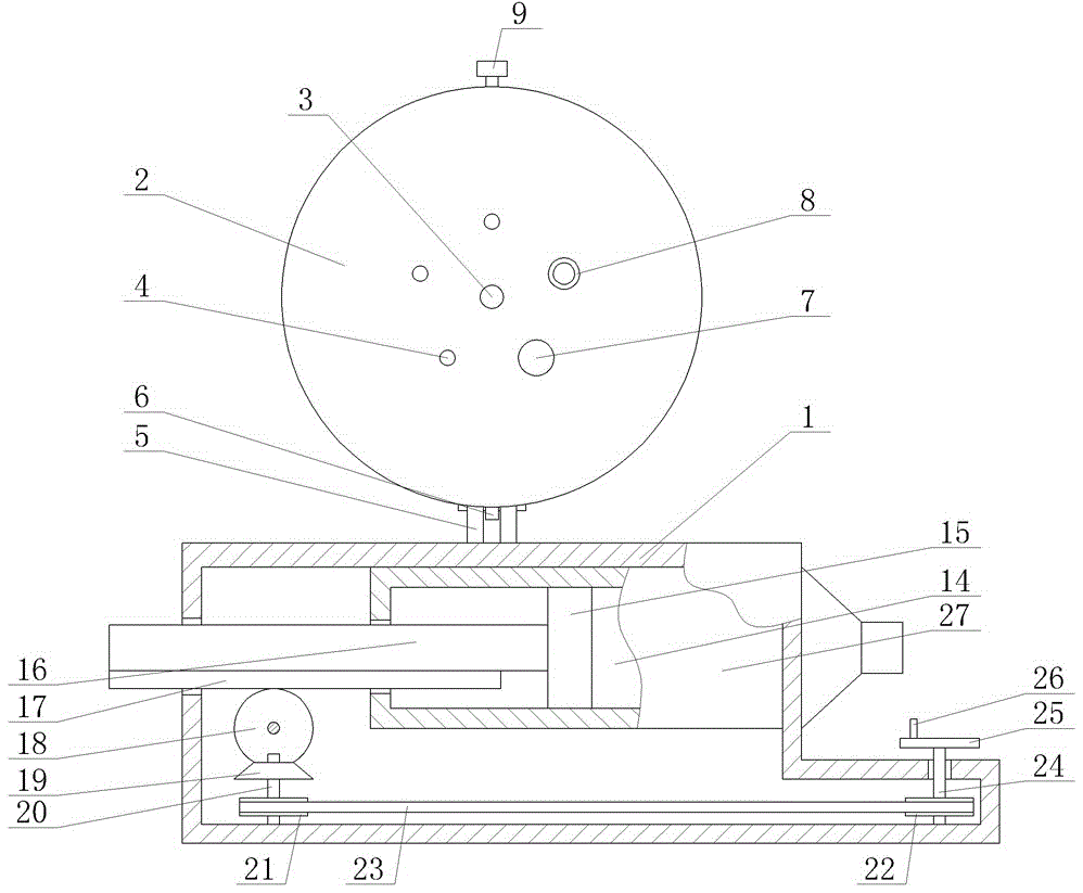 Special device for measuring and setting out the grounding resistance of transmission line towers