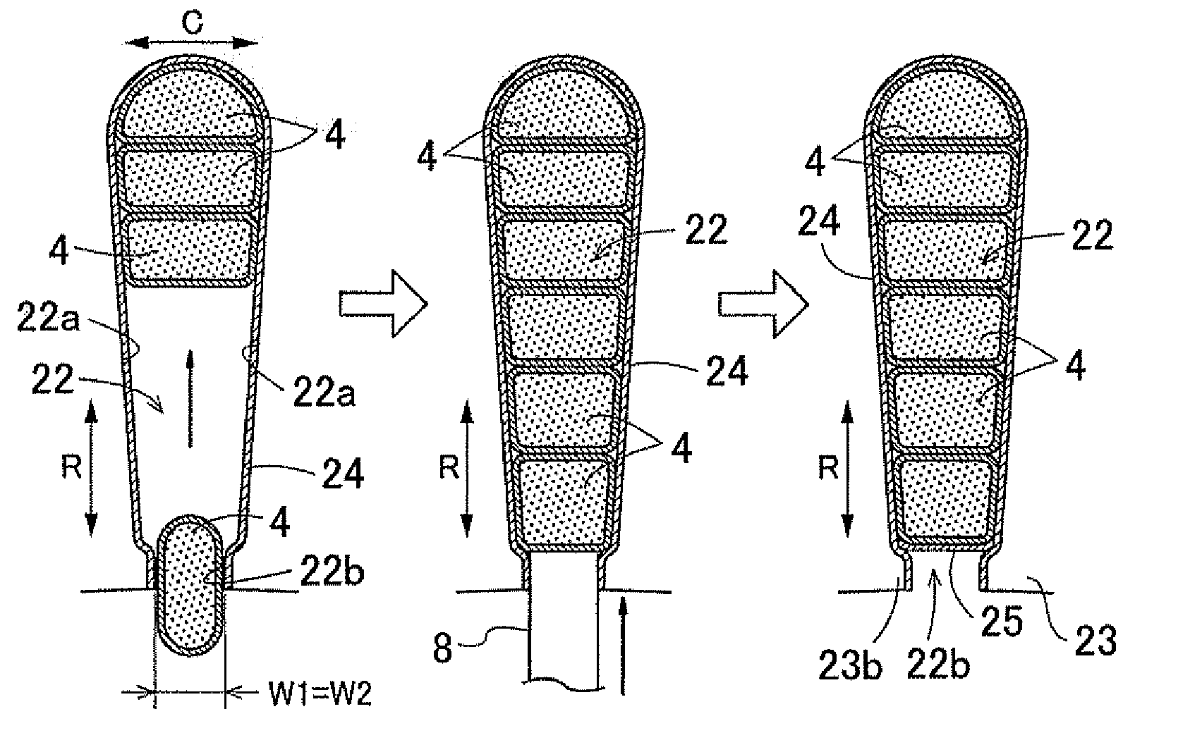 Conductor and rotating electrical machine with a covering material