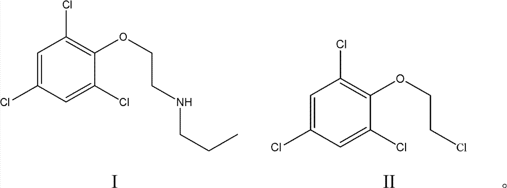 Synthesis method for prochloraz intermediate