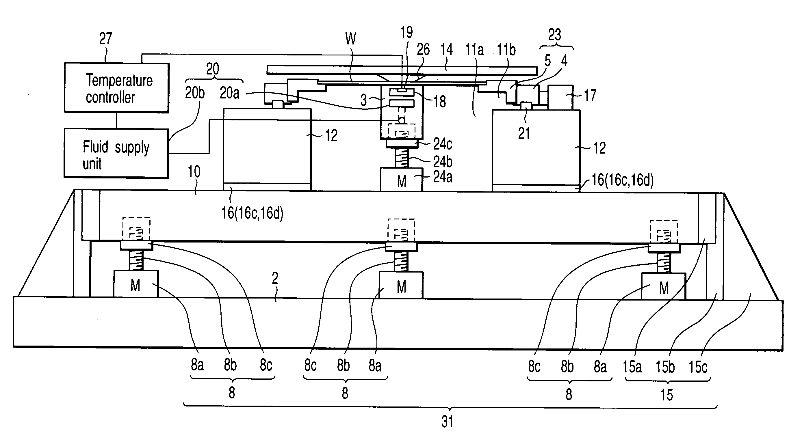 Prober and probe testing method for temperature-controlling object to be tested