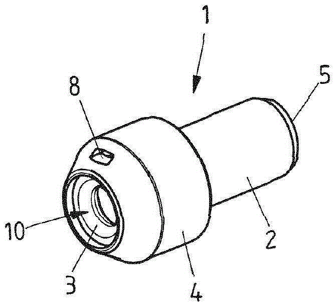 Connecting element and connecting assembly