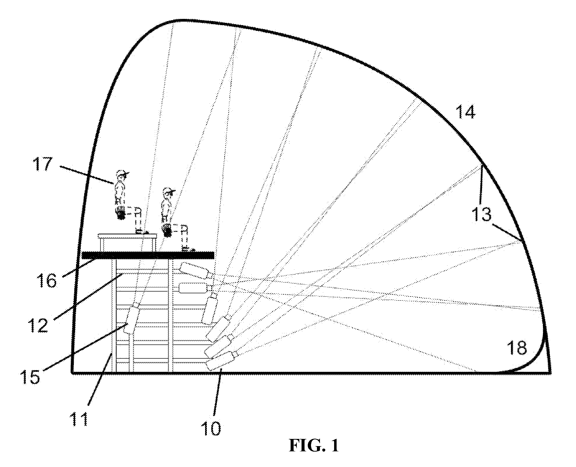 System for providing an enhanced immersive display environment