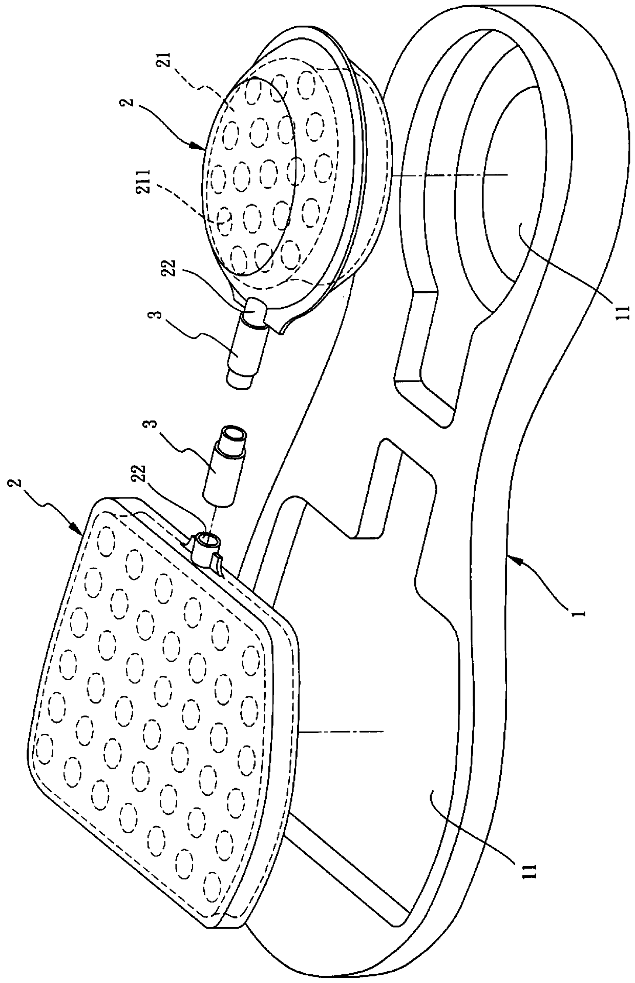 Sole Air Cushion Device