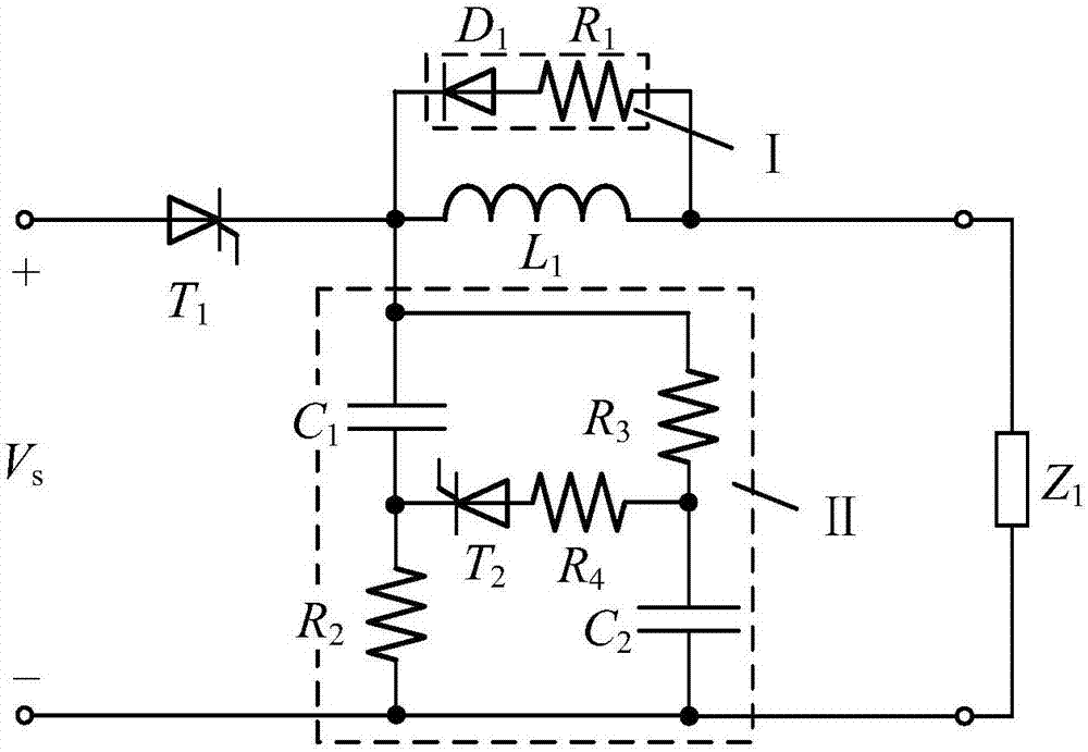 Solid-state direct current breaker based on capacitor energy storage and control method