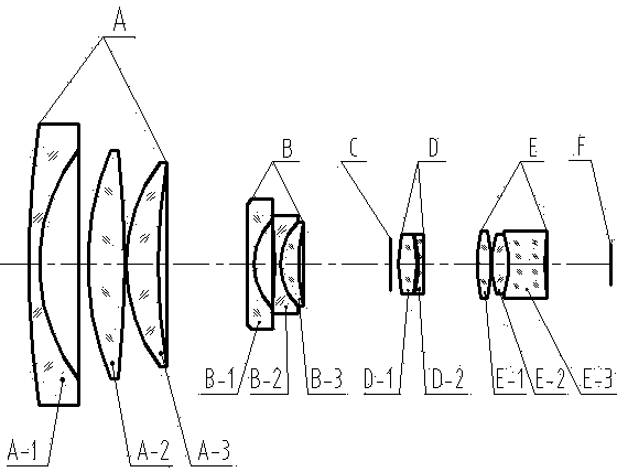 Miniaturized continuous zoom camera lens with large field of view