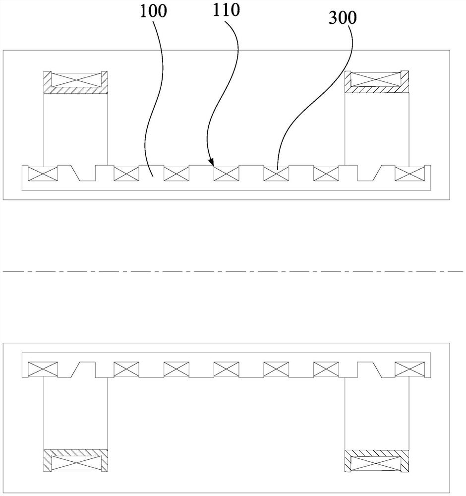 Fixed structure of superconducting magnet and its coil